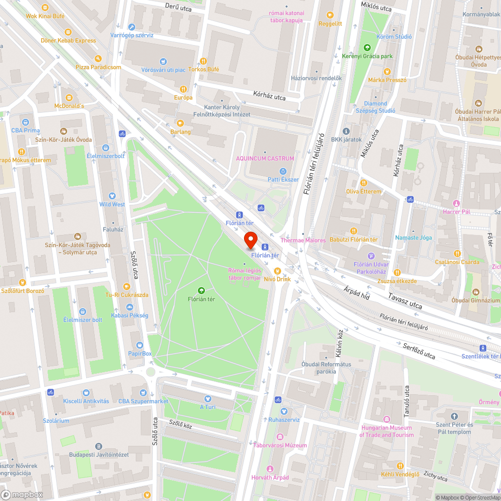 Graffitis fal bejelentés helye