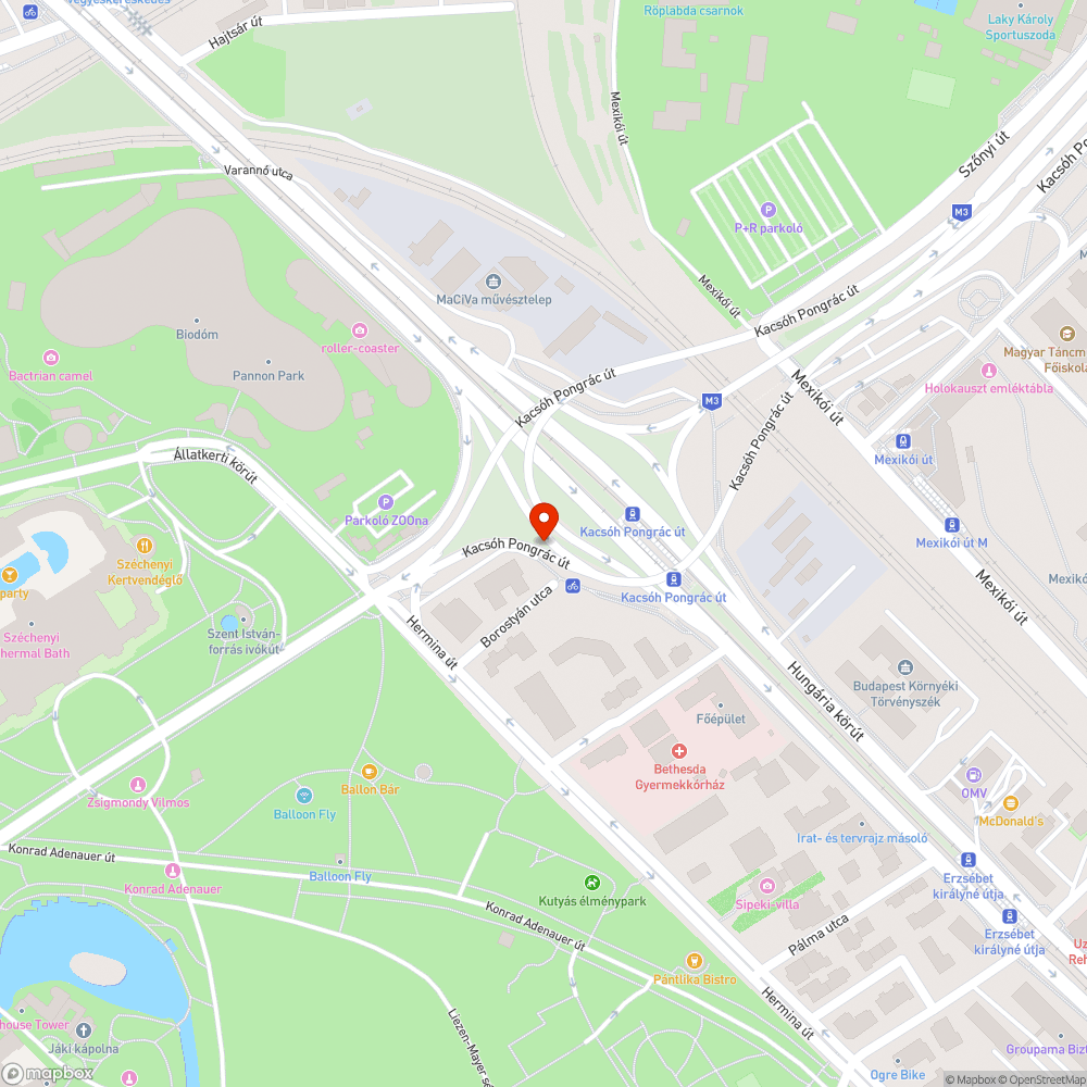 Graffitik bejelentés helye