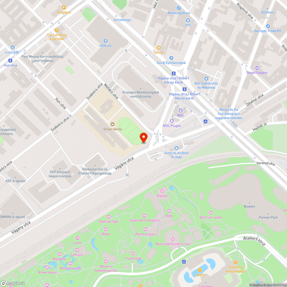 Kerékpárútra nyúló tövises ágak bejelentés helye