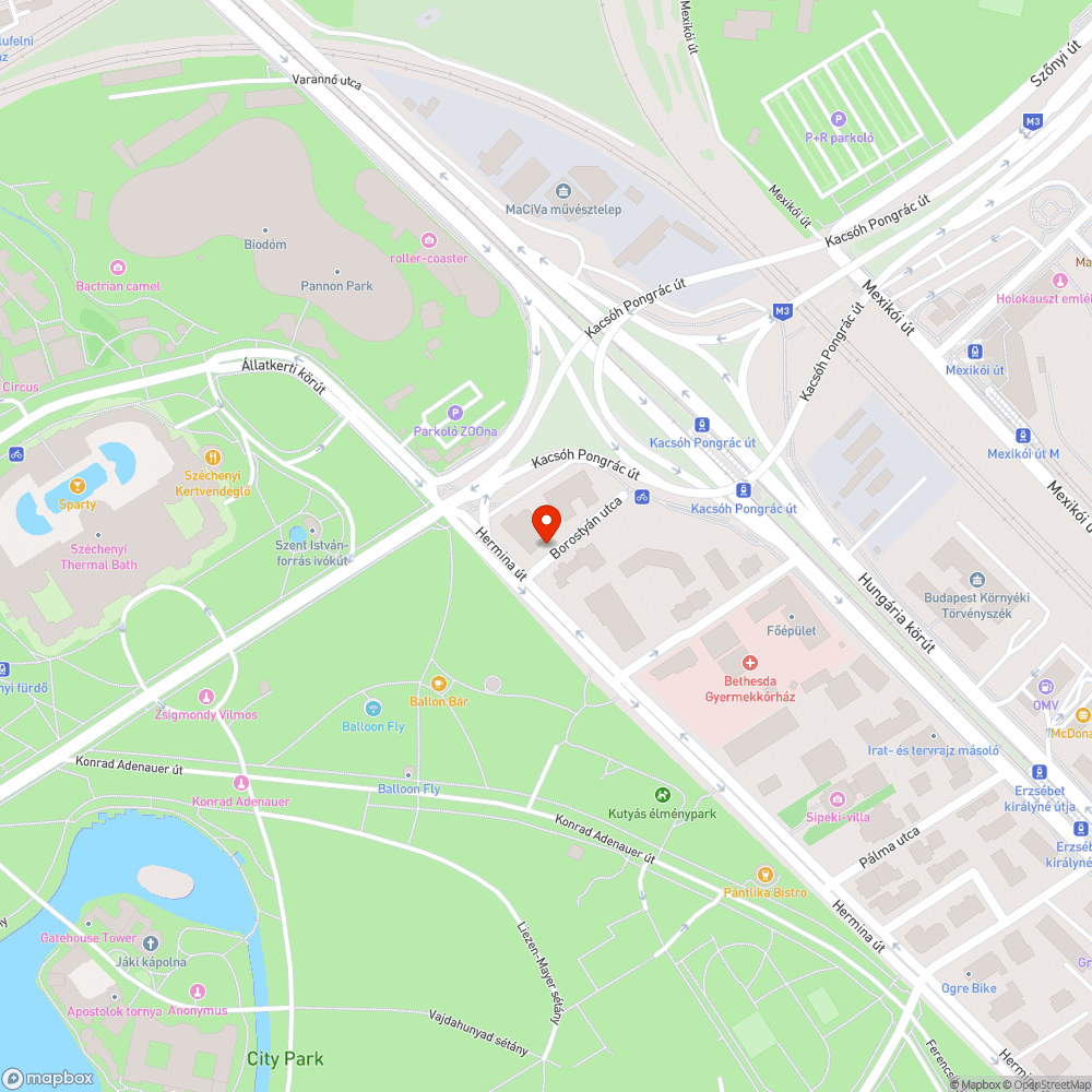 Eldugult víznyelő bejelentés helye