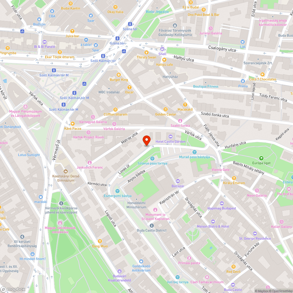 Kiszáradt fák bejelentés helye