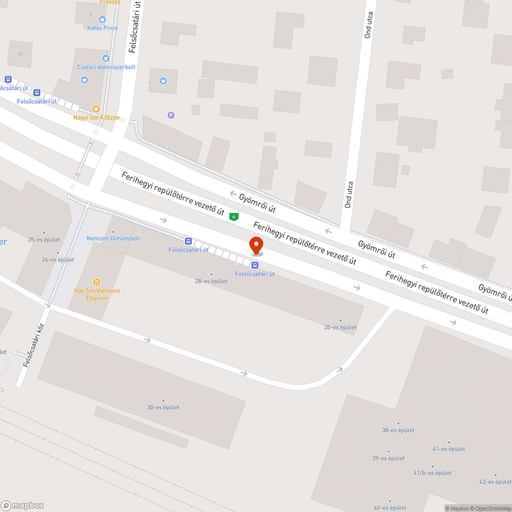 Leégett szemétgyűjtő bejelentés helye