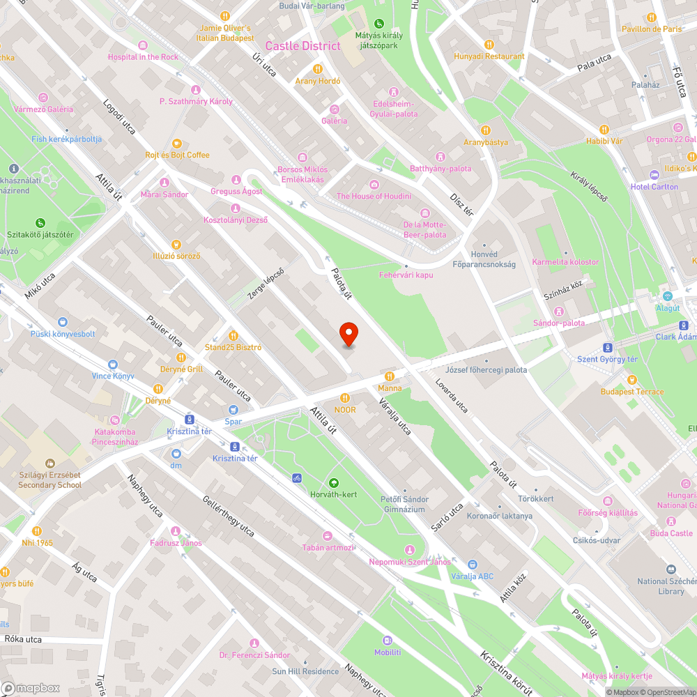 Elhanyagolt kis zöldterület bejelentés helye