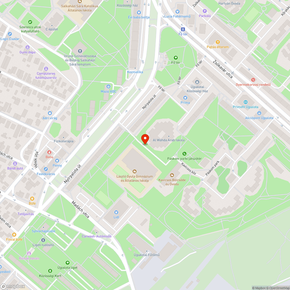 Letört faág bejelentés helye