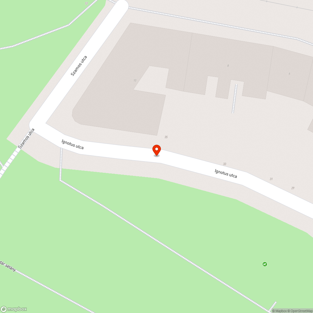 Konténer a füvön bejelentés helye