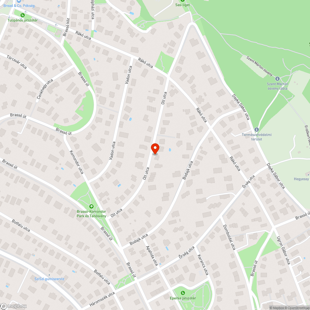 Leszakadt vezeték bejelentés helye