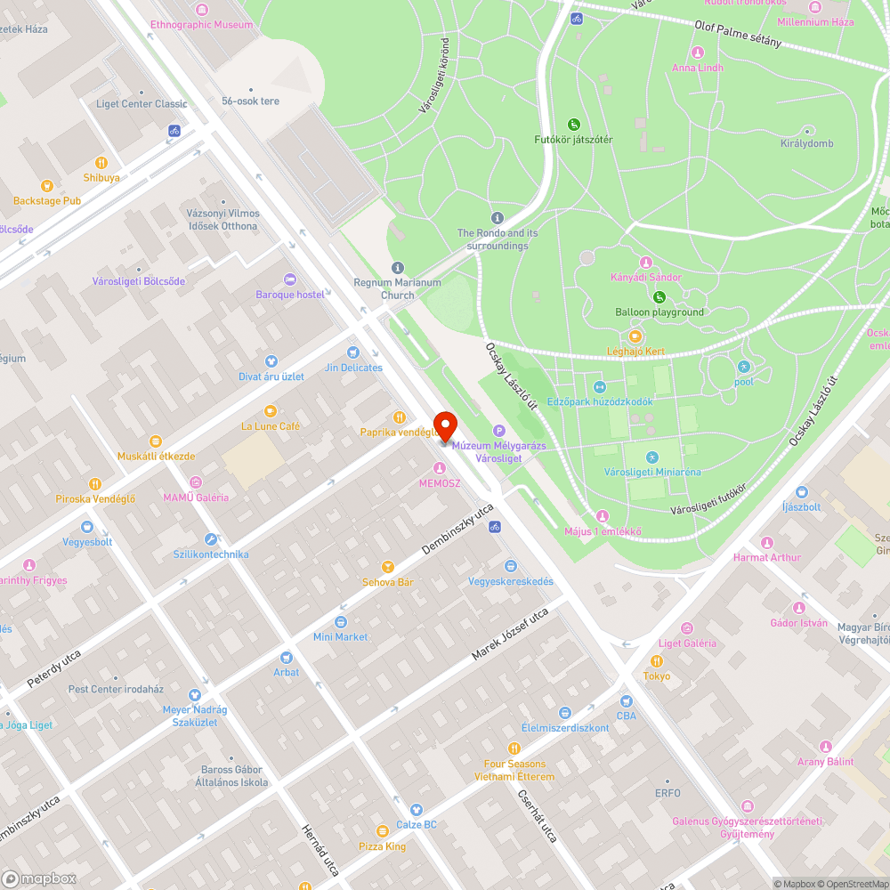 Veszélyes poller bejelentés helye