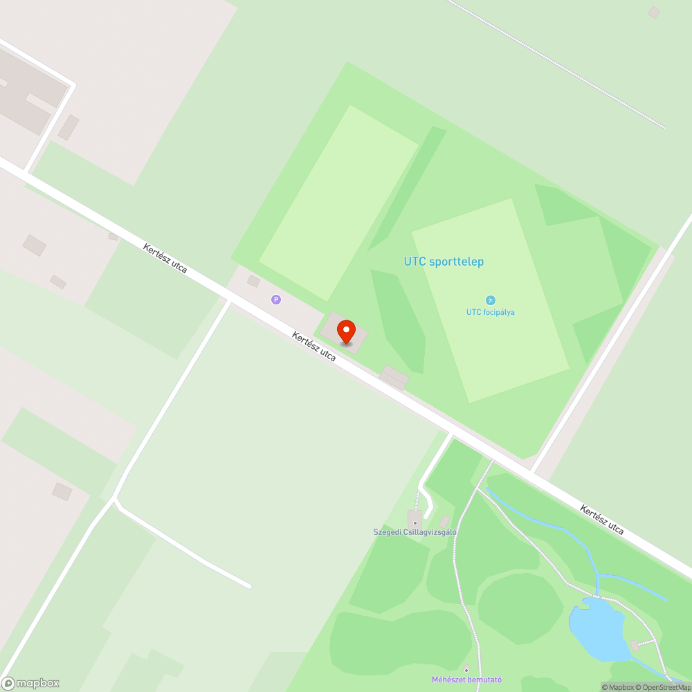 UTC épület Kertész utca bejelentés helye