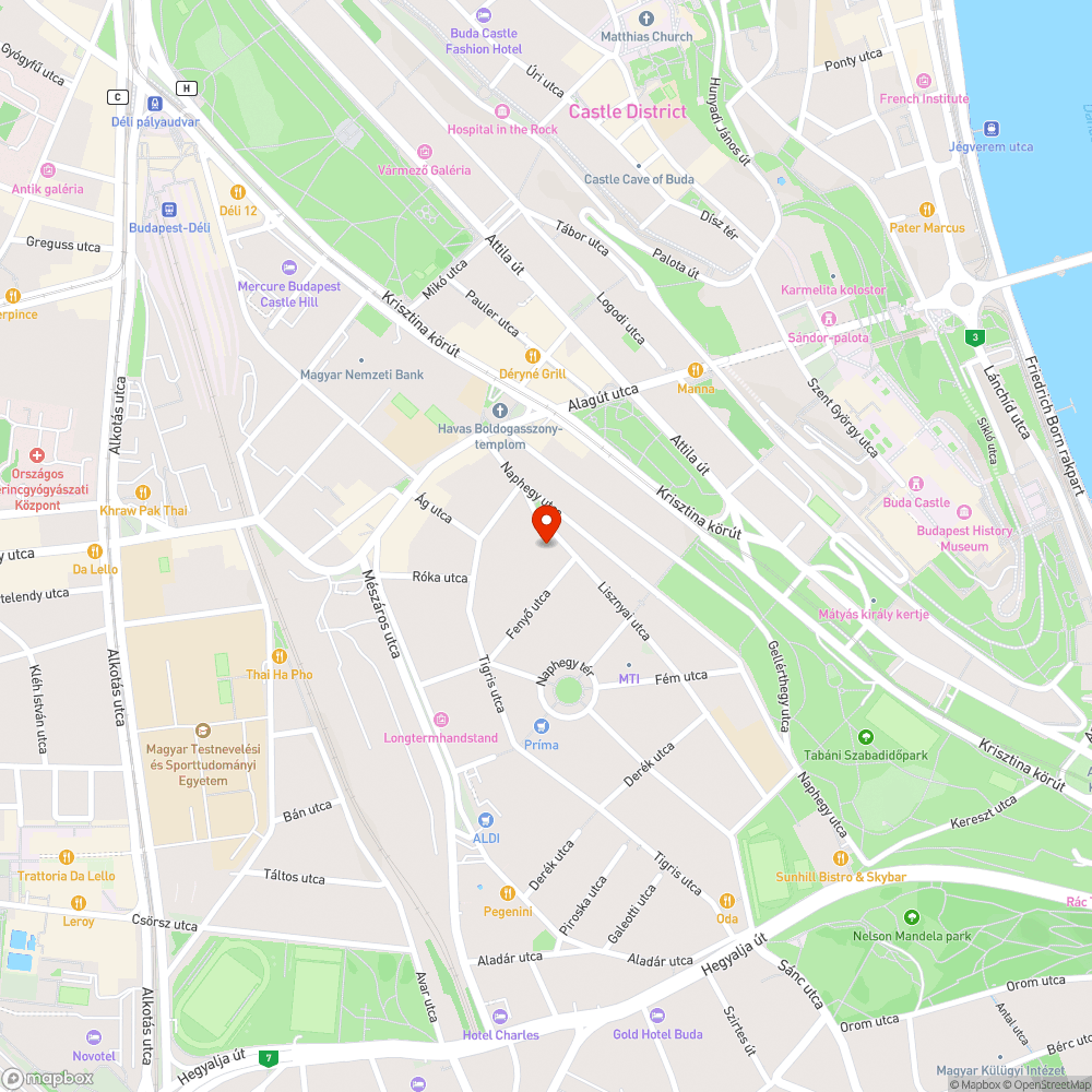 Szabálytalanul várakozó autó bejelentés helye