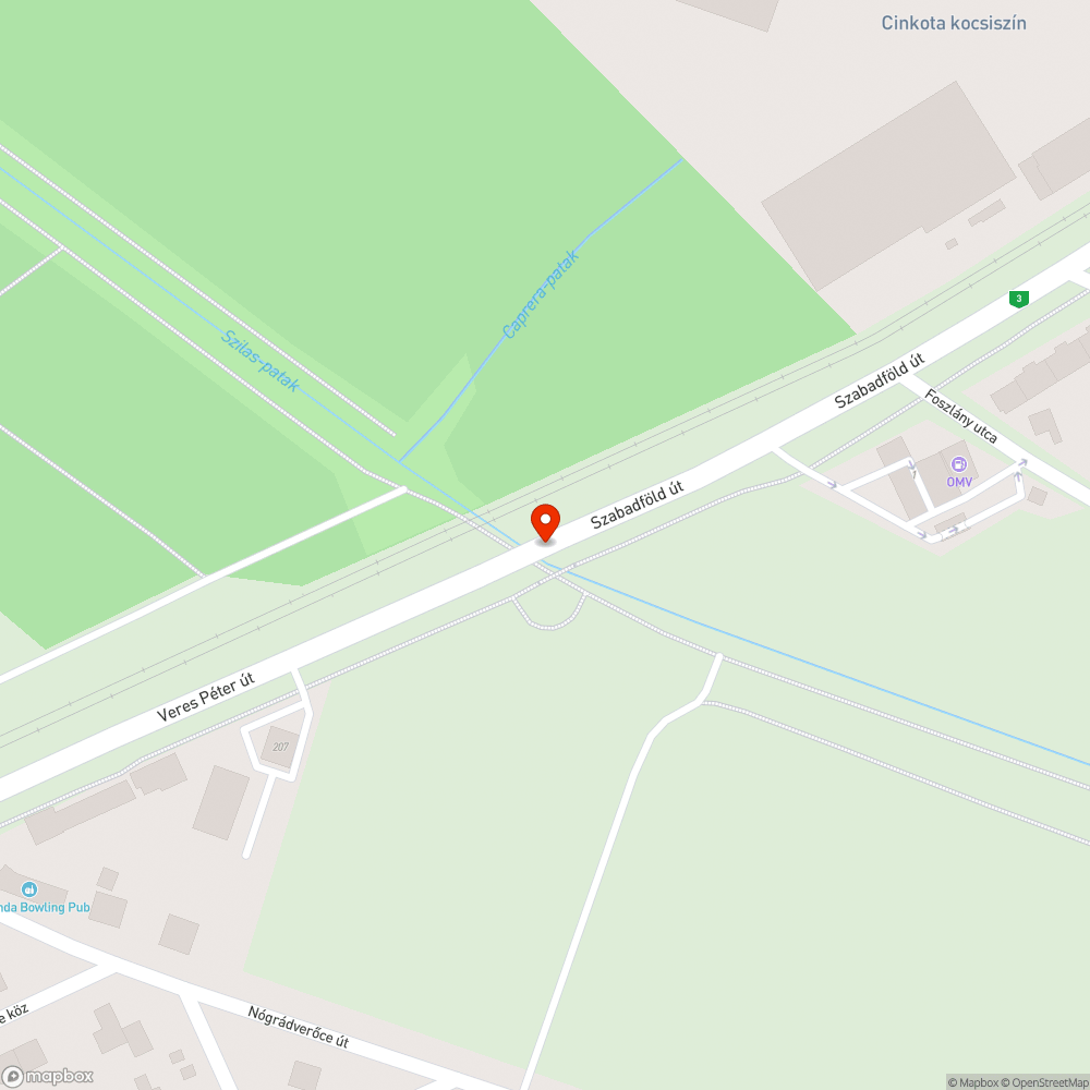 Veszélyes kereszteződés bejelentés helye