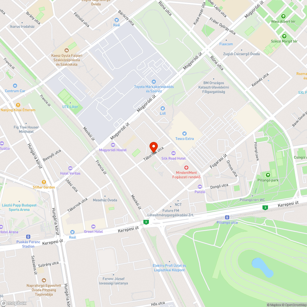 Kidobott kanapé bejelentés helye