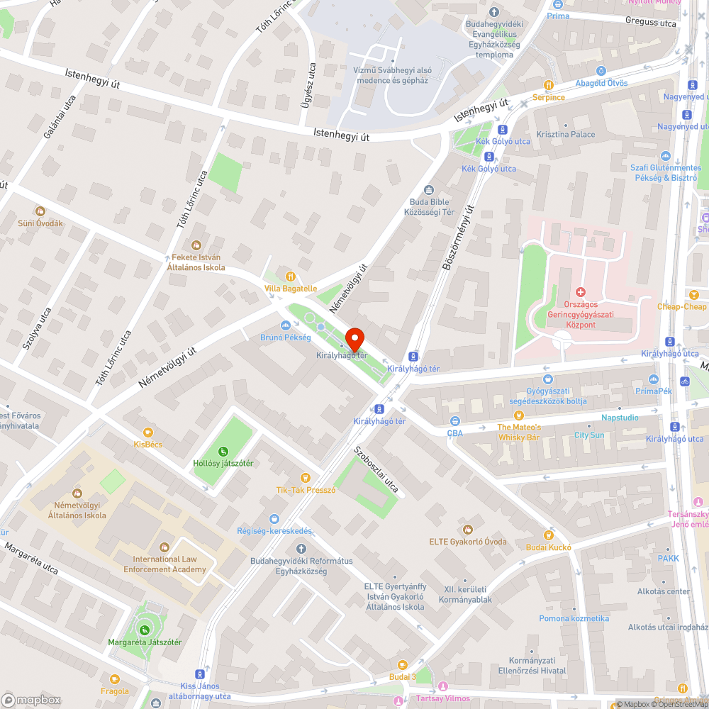 Királyhágó téri fedkövek elkoszolódása és hibái bejelentés helye