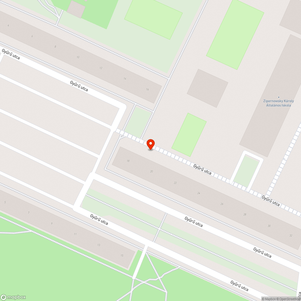 Halott fa bejelentés helye