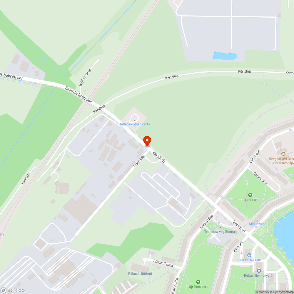 Veszélyes kereszteződés bejelentés helye