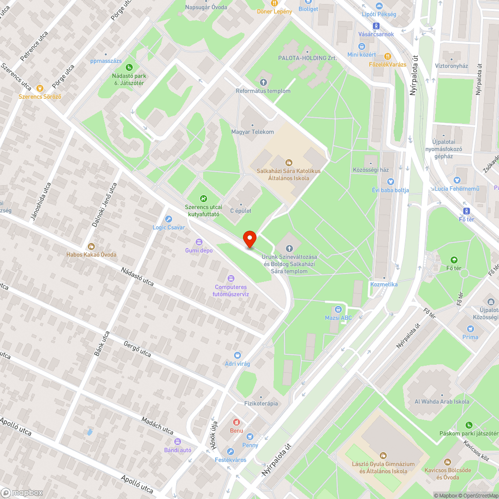 Elhagyott Fiat bejelentés helye