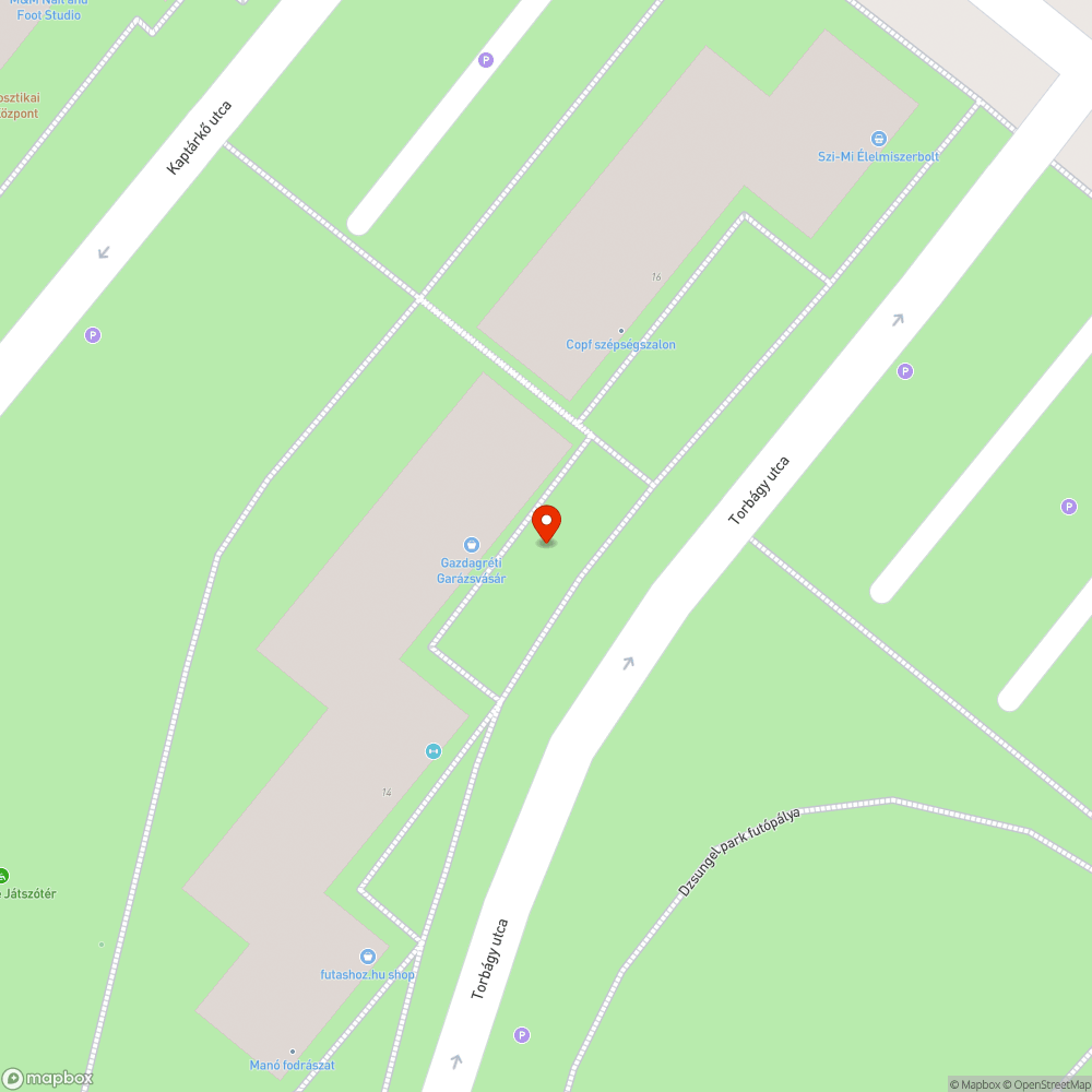 Leszakadt padok bejelentés helye