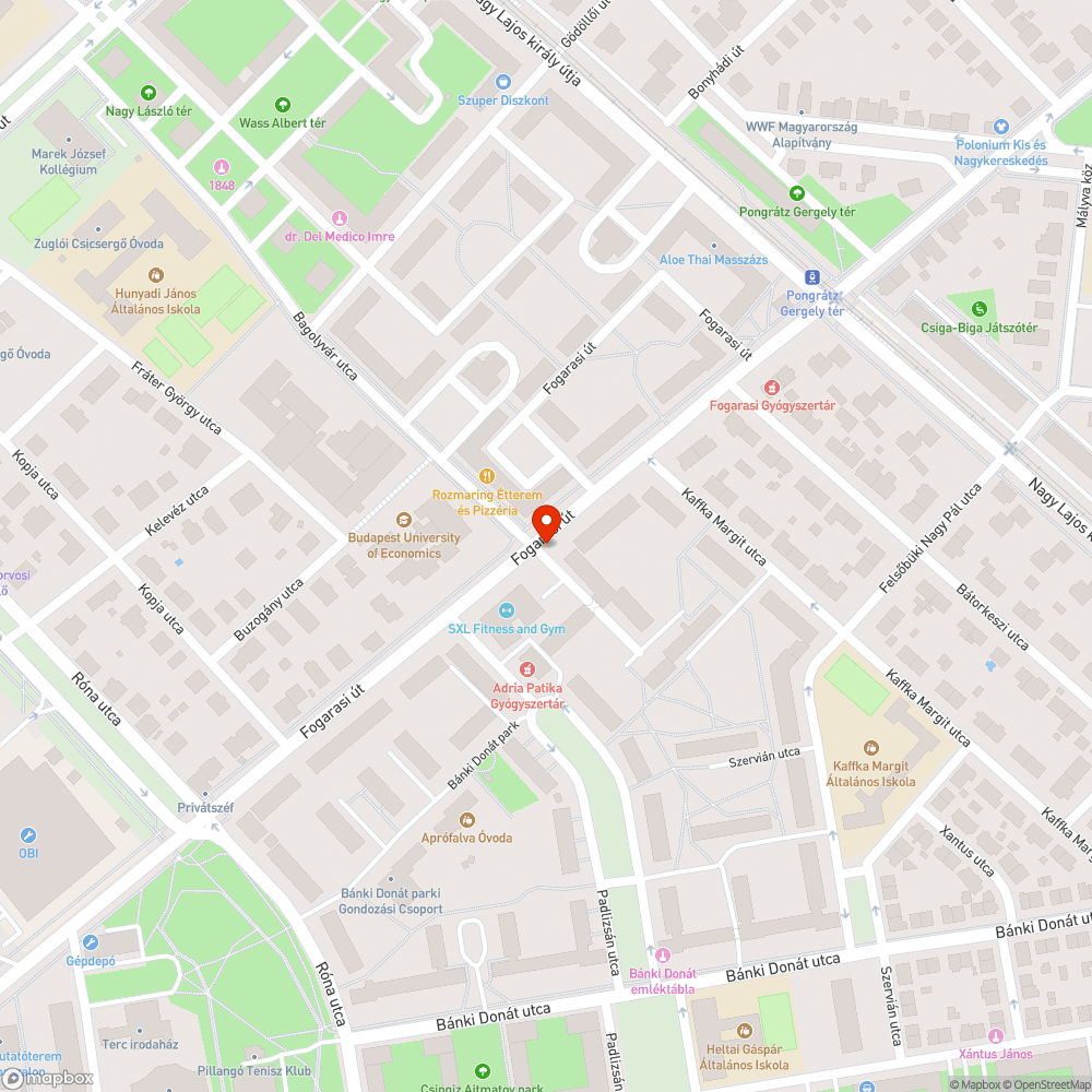 Erodált fedlap bejelentés helye