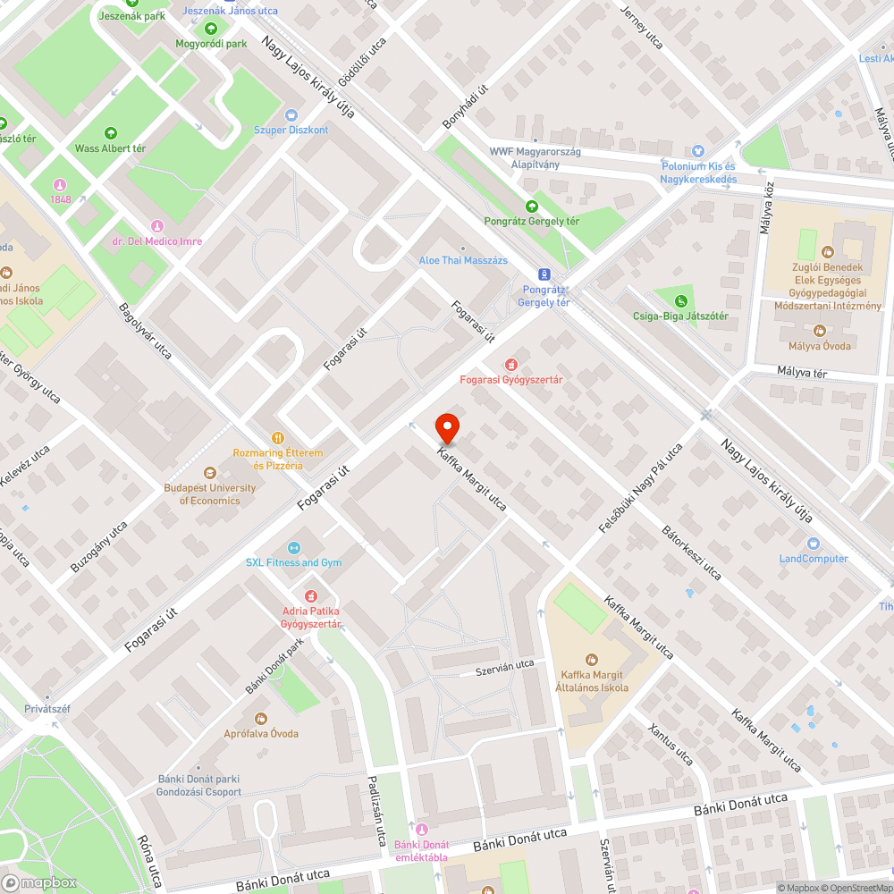 Botlásveszélyes, kátyús, hiányos járda bejelentés helye