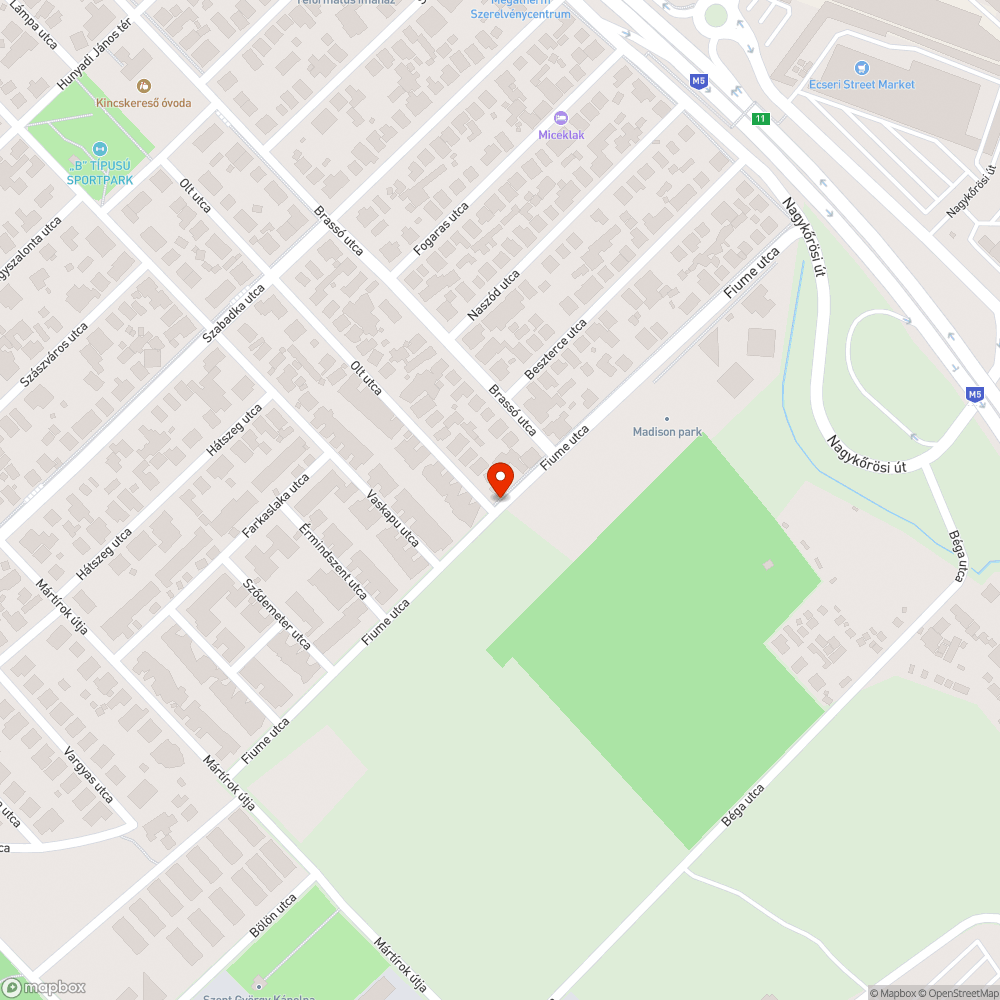 Csöpögő tűzcsap bejelentés helye