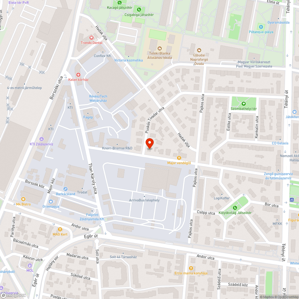 Növényzettől beláthatatlan kereszteződés bejelentés helye