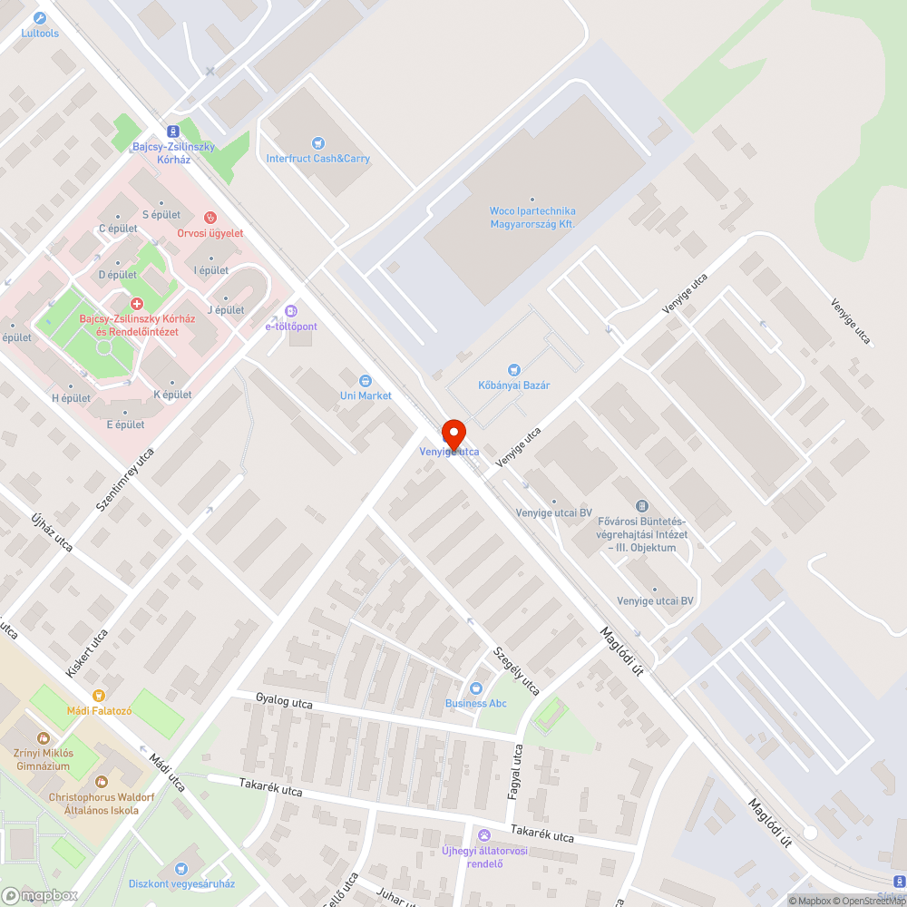 Kettő kupac szemét bejelentés helye