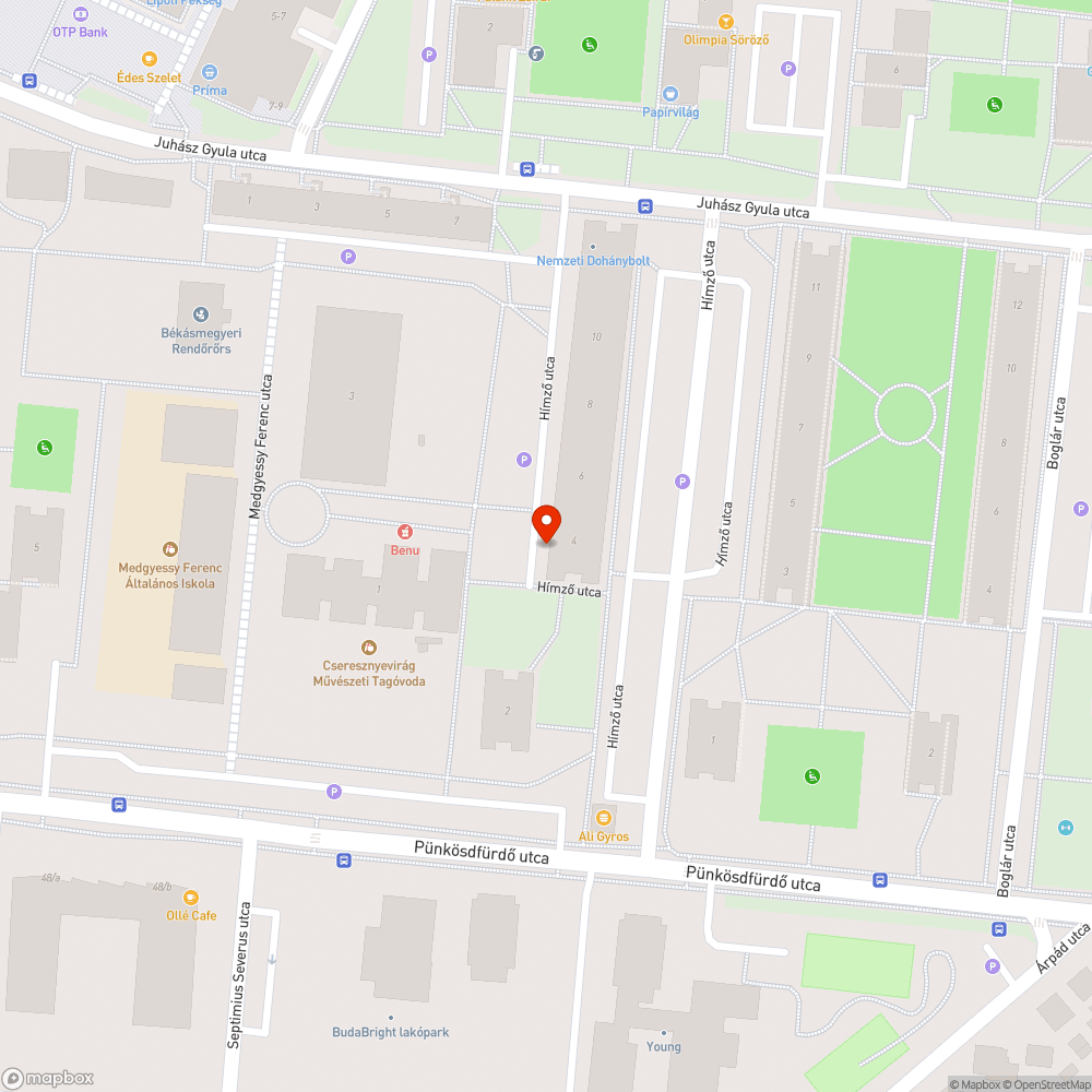 Kidőlt poller bejelentés helye