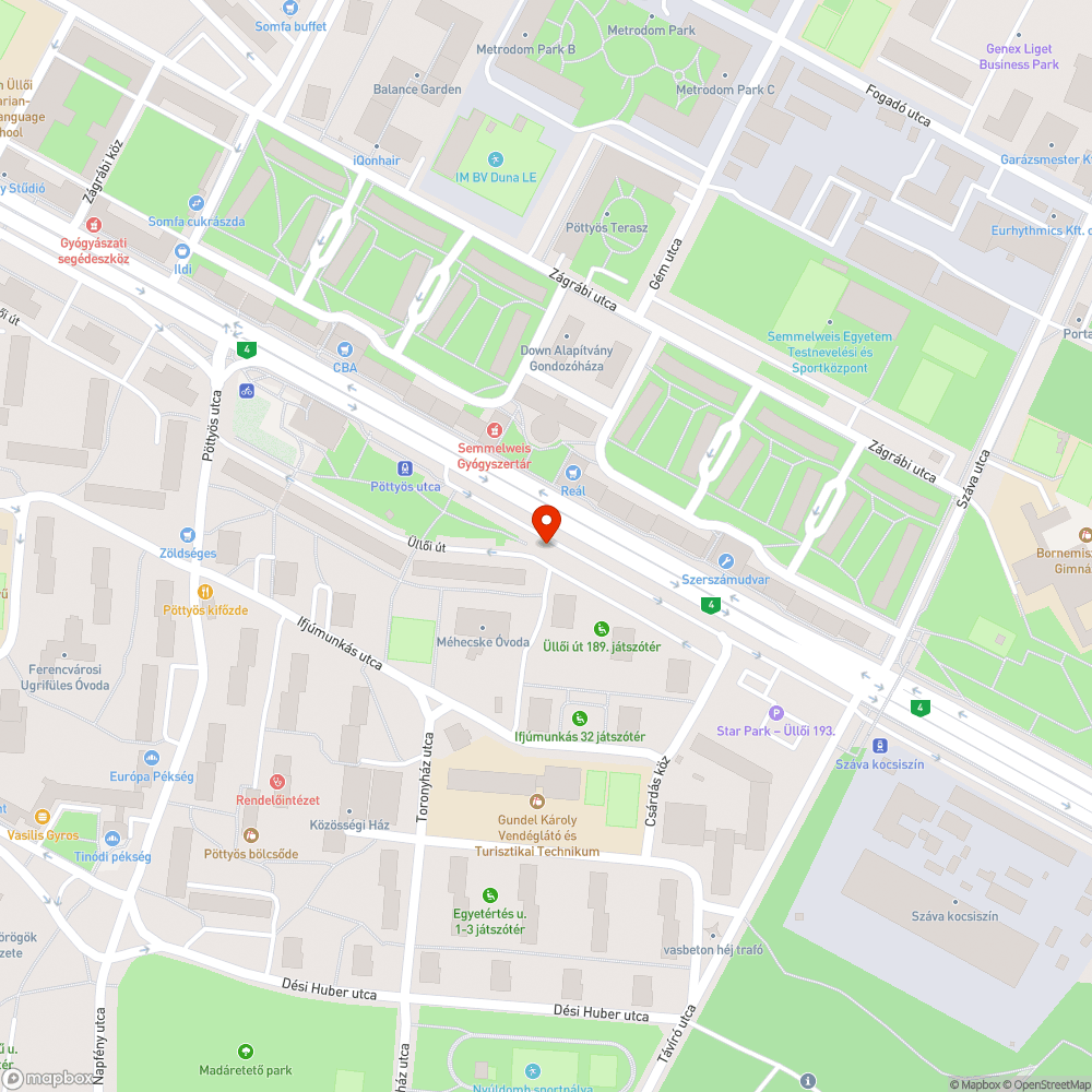 Illegális szemétlerakó bejelentés helye