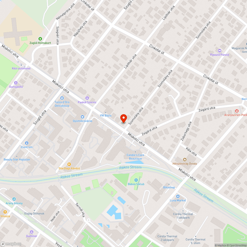 Rendezetlen terület bejelentés helye