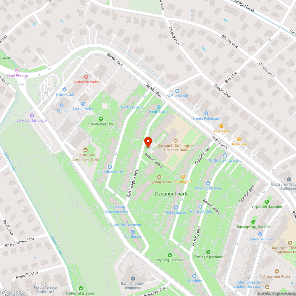 Megrongált szervízpont bejelentés helye