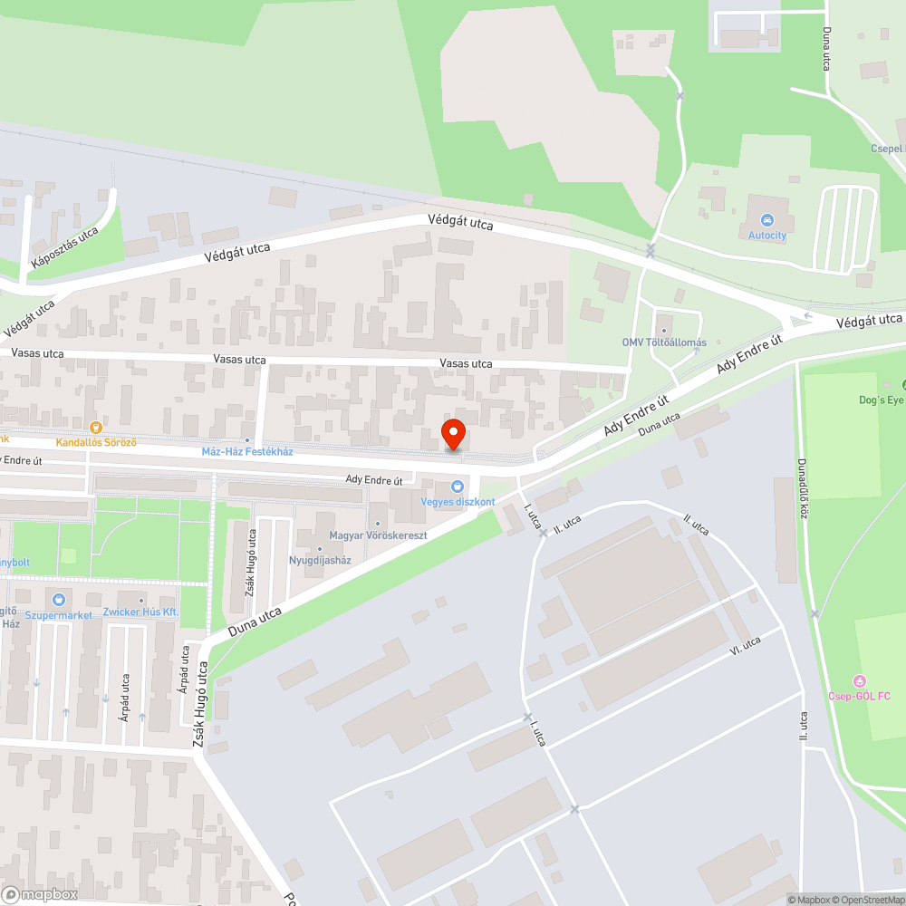 Kerekparut katyu bejelentés helye