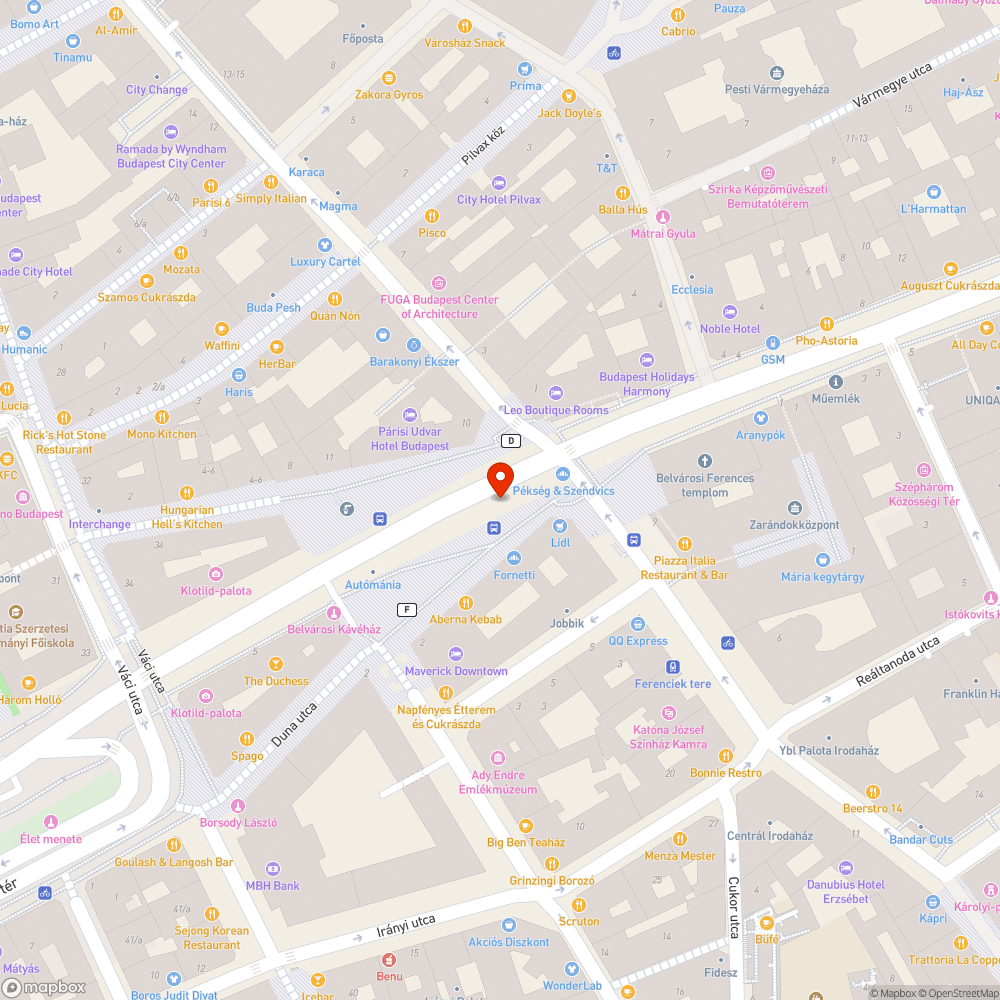 Betört kijelző bejelentés helye