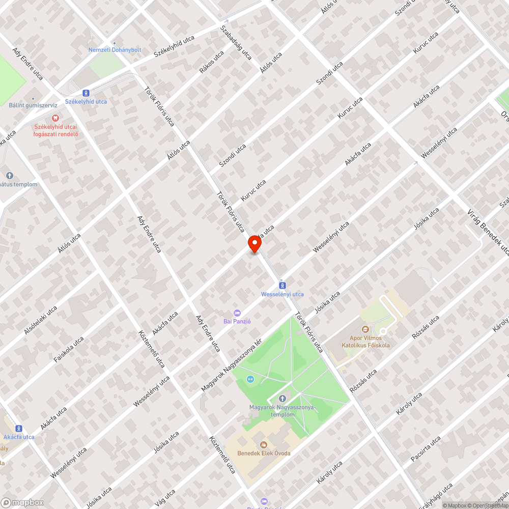 Kettétört fatörzs bejelentés helye