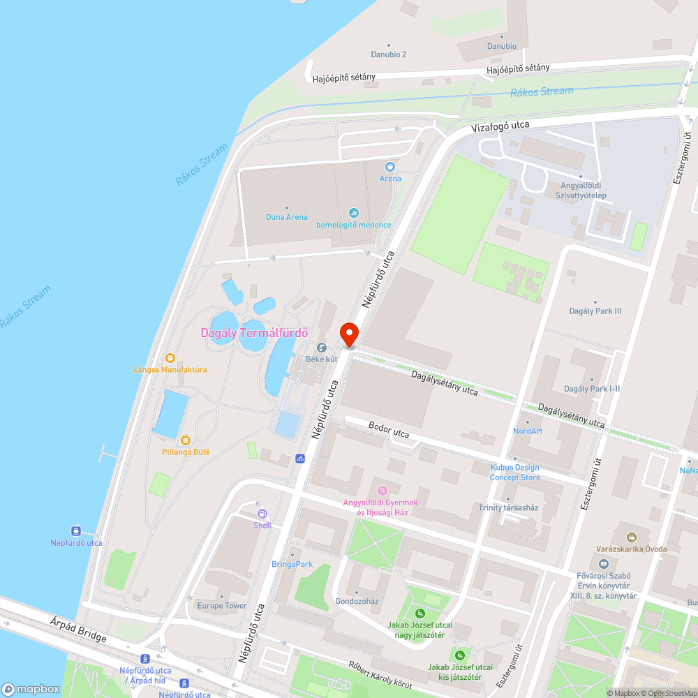 Útszűkület - forgalmi lámpa bejelentés helye