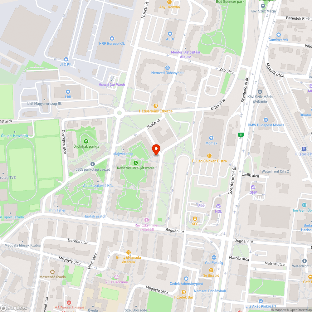 Zöldhulladék bejelentés helye