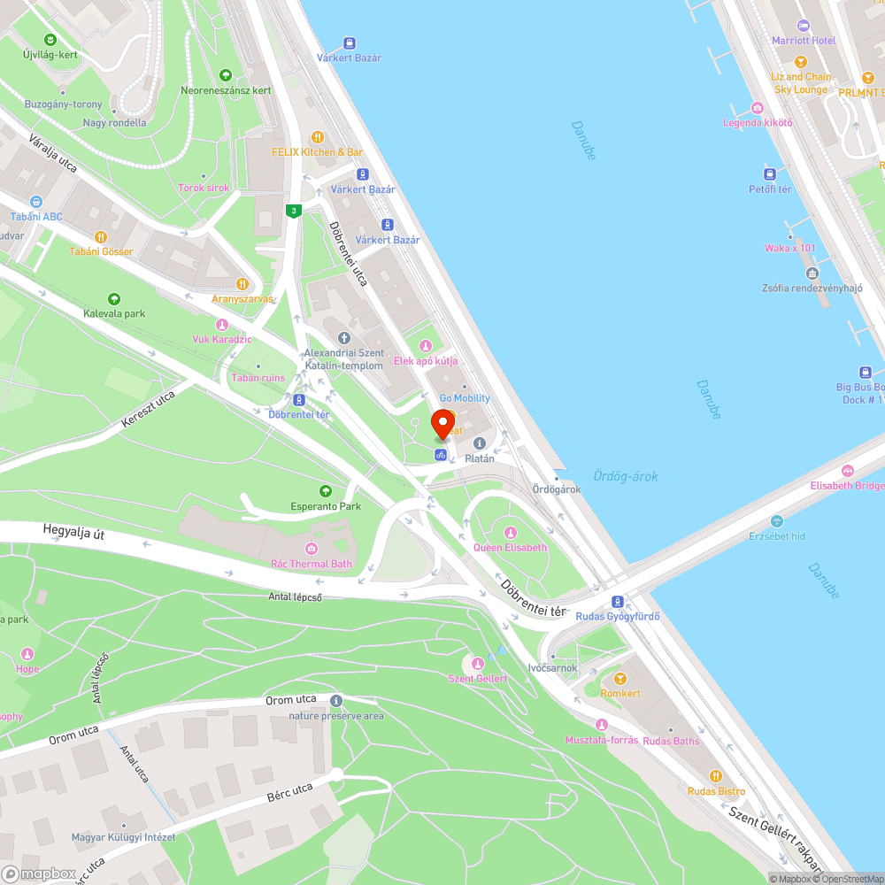 Parkoló? bejelentés helye