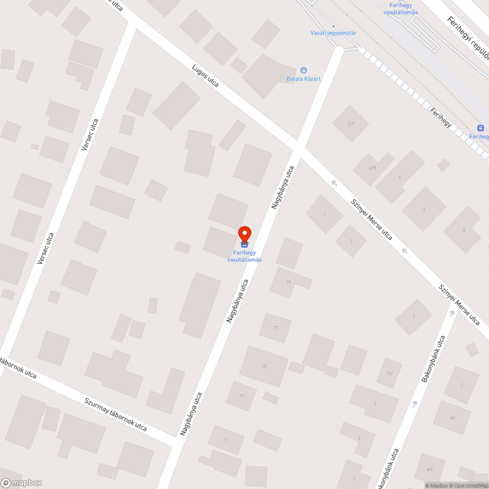 Hiányzó buszmegálló bejelentés helye