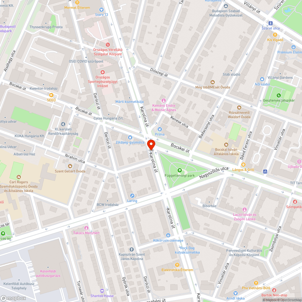 Jármű jelző hiány bejelentés helye