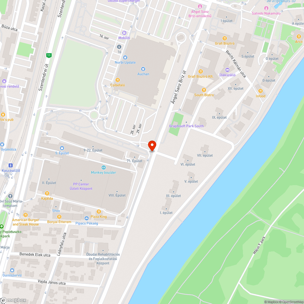 Kiégett közlekedési lámpa bejelentés helye