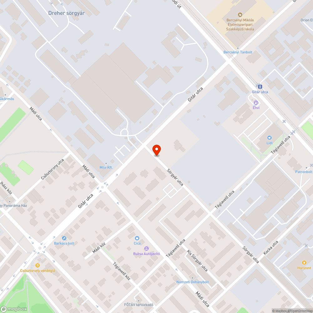 Beszakadt járda szél bejelentés helye