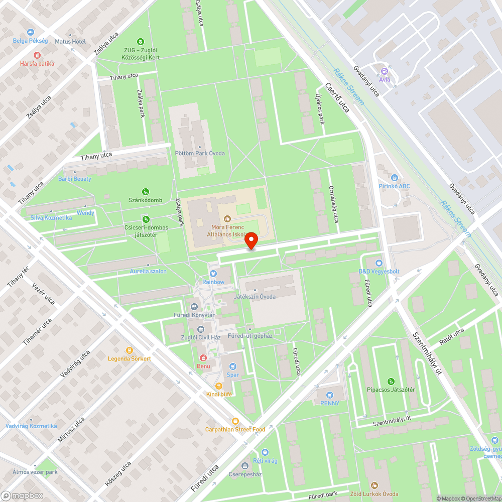 Elhagyott Peugeot zuglói parkolóban bejelentés helye