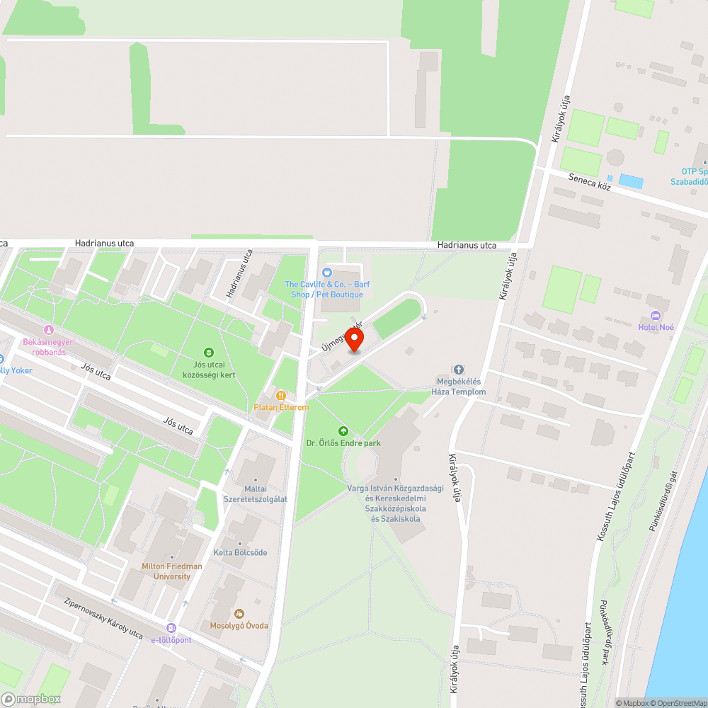 Halott fa bejelentés helye