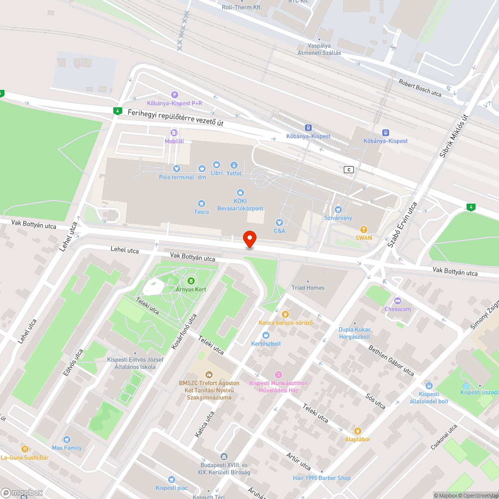 Rövidtávú várakozási hely kialakítása bejelentés helye