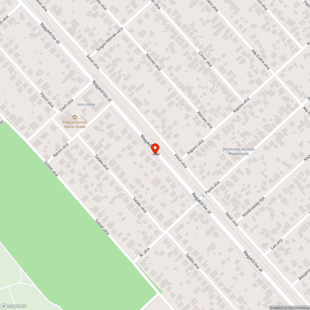 Szalagkorlát telepítése bejelentés helye