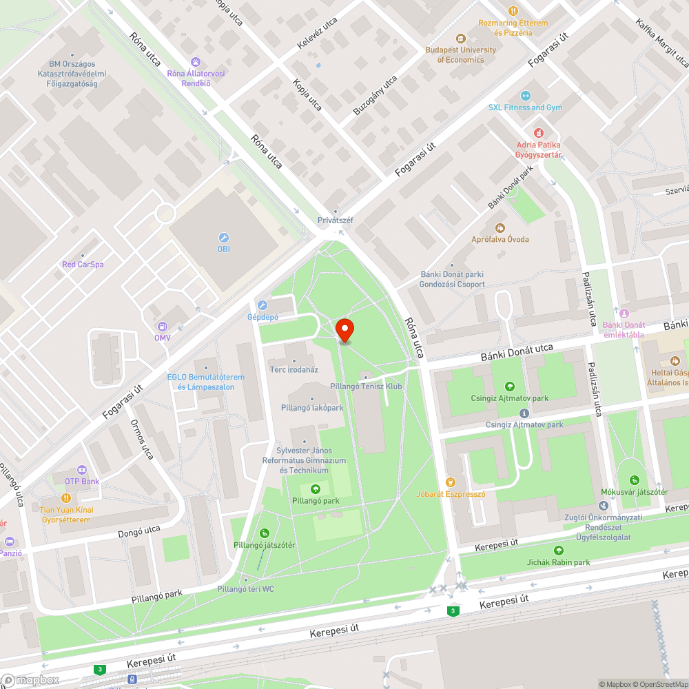 Locsolórendszer hibája bejelentés helye