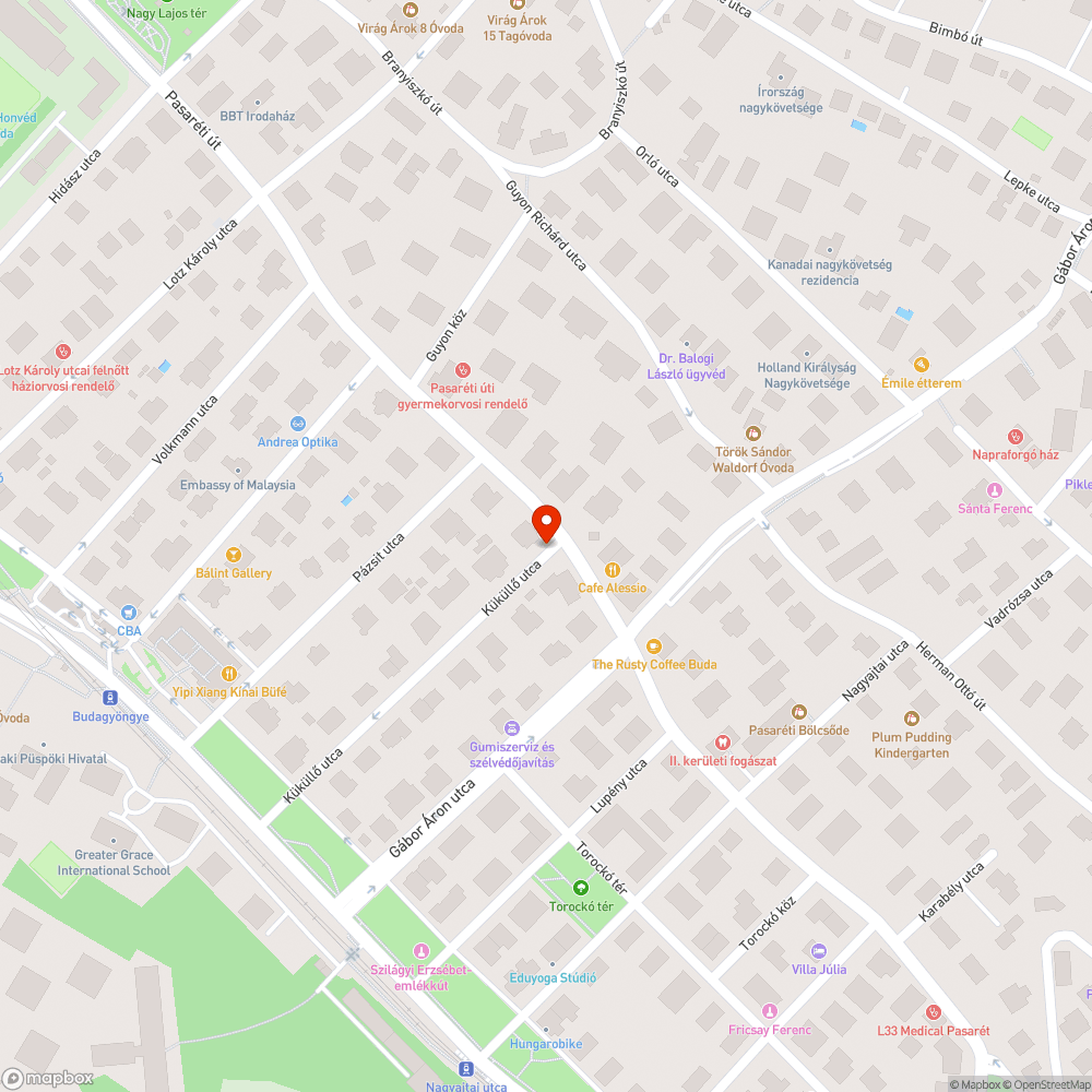 Szabálytalanul kihelyezett zöldhulladék bejelentés helye