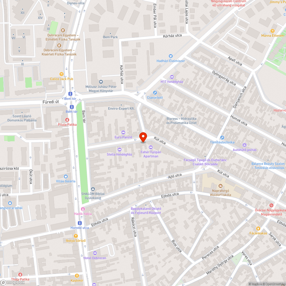 Balesetveszélyes aknafedél bejelentés helye