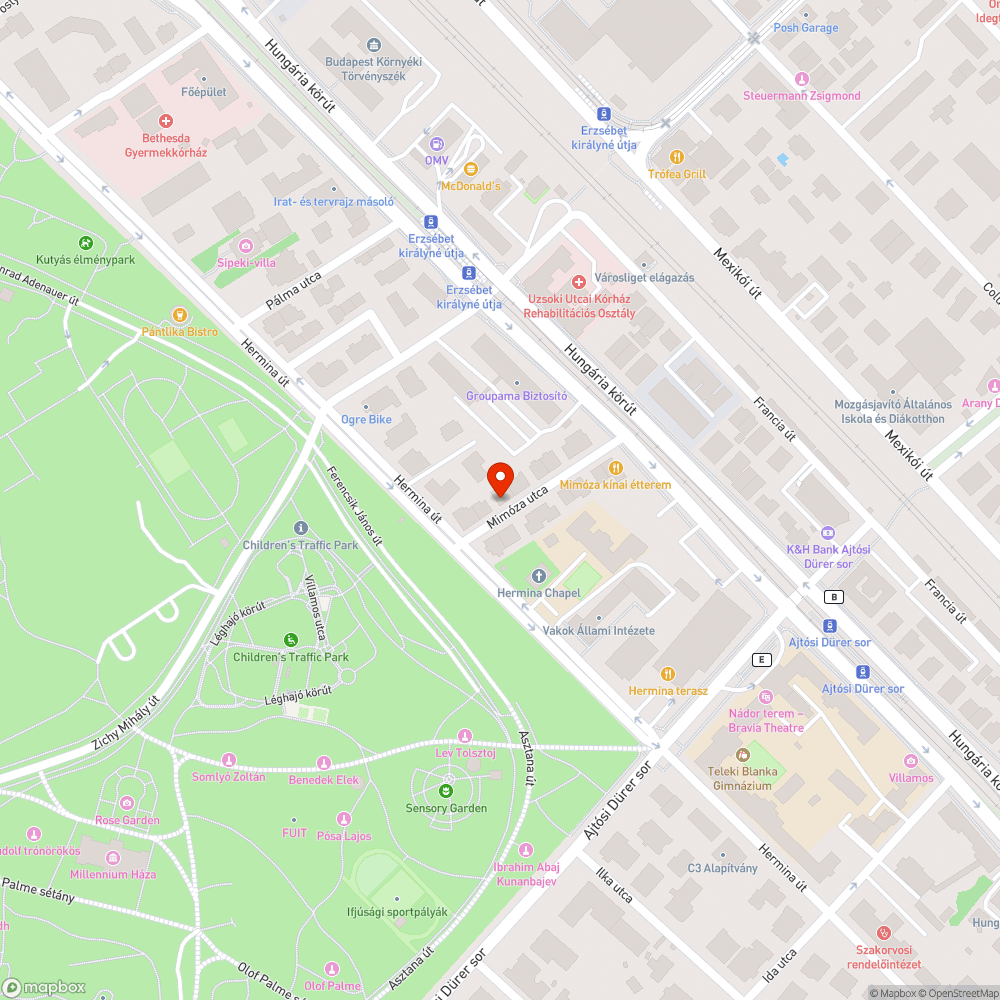 Nem látszanak a mozgáskorlátozott jelzések bejelentés helye