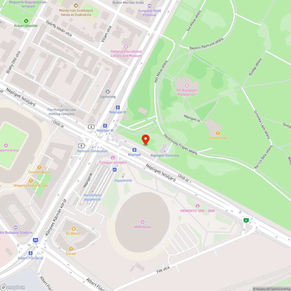 PanTel mellett megnyílt a járda bejelentés helye