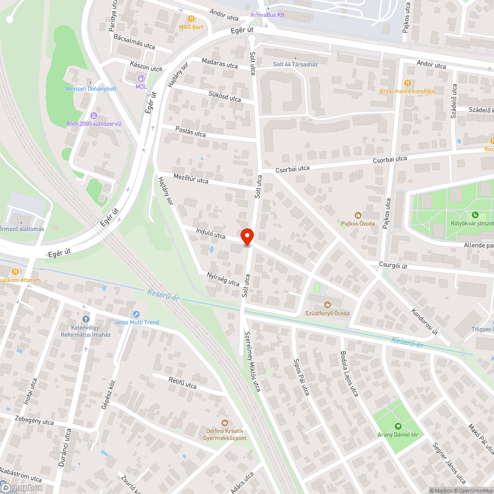 Lakókocsi bejelentés helye