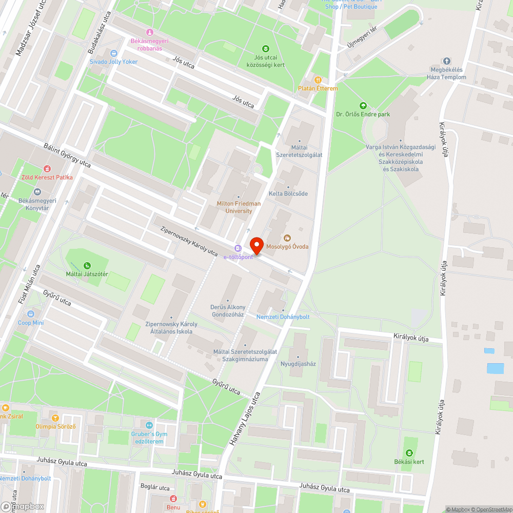 Viharkár bejelentés helye